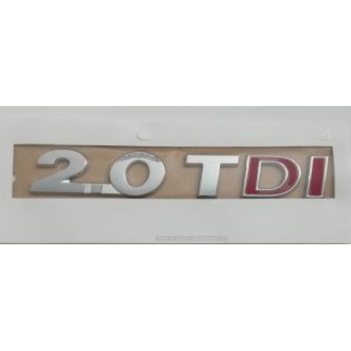 VW Tiguan AD en Touran 5T2.0 TDI embleem rode D & I 